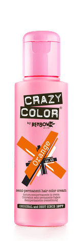 Buy CRAZY COLOR ORANGE-60 - 100 ML Bottle-Purplle