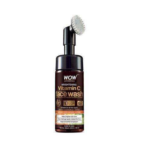 Buy WOW Skin Science Vitamin C Foaming Face Wash Save Earth Combo Pack- 350mL-Purplle