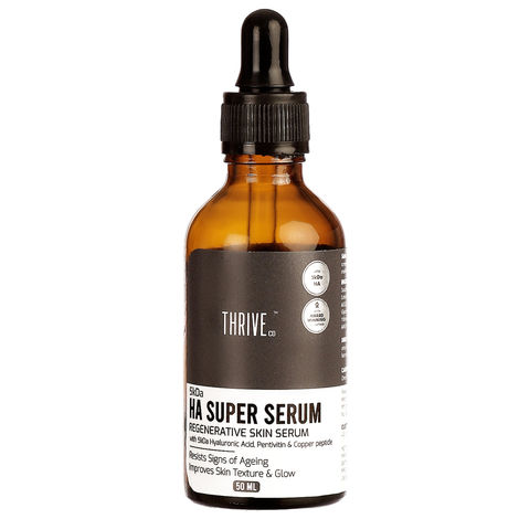 Buy ThriveCo 5Kda Hyaluronic Acid Super Skin Serum: For Plumping, Wrinkle-Reduction, Anti-Pigmentation-Purplle