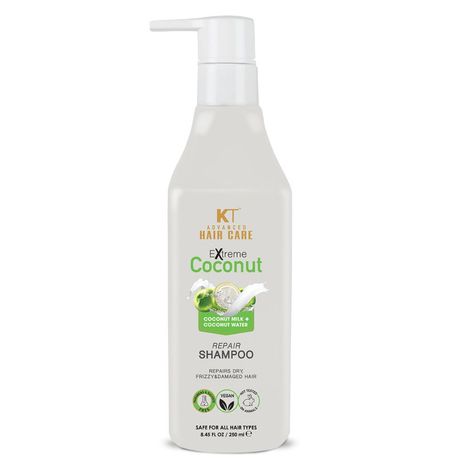 Buy KT Professional Advanced Hair Care Extreme Coconut Repair Shampoo- 250 ml-Purplle