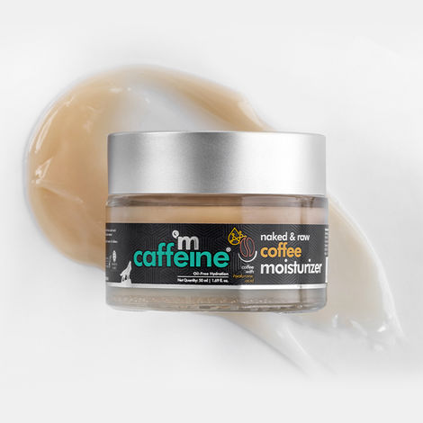 Buy mCaffeine Coffee Oil-Free Moisturizer for Face with Hyaluronic Acid | Gel Moisturizer for Oily Skin with 48Hrs Moisturization | Face Cream for Men & Women with (50ml)-Purplle
