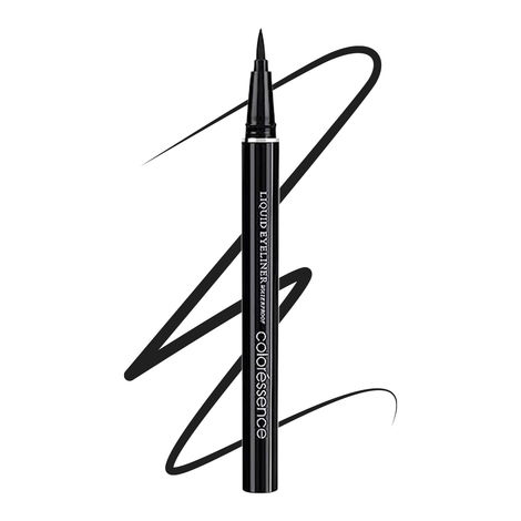 Buy COLORESSENCE Ink Stylo Eyeliner Sketch Pen Style Waterproof Long Lasting Formula, Black 1 gm-Purplle