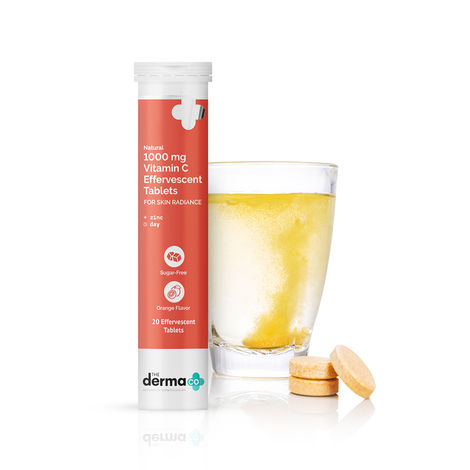 derma co glutathione tablets The derma co 1000 mg Vitamin C Effervescent Tablets For Skin Radiance
