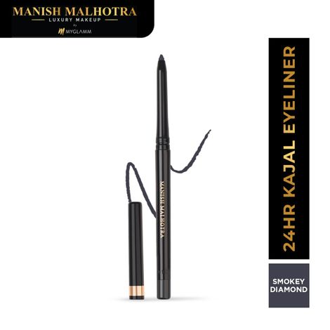 Buy Manish Malhotra Beauty By MyGlamm 24H Kajal Eyeliner-Smokey Diamond-0.35gm-Purplle