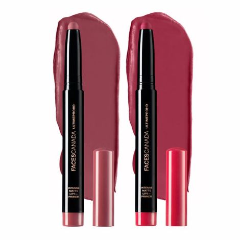 Buy Faces Canada HD Matte Lipstick Magnetic & Bold Wine 2.8 gm-Purplle