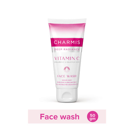 Buy Charmis Deep Radiance Vitamin C Facewash 50ml-Purplle