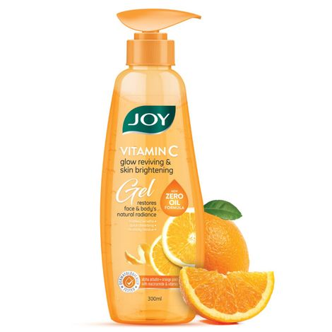 Buy Joy Vitamin C Glow Reviving & Skin Brightening Gel for Face & Body 300 ml-Purplle