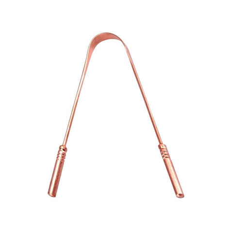 Buy GUBB Copper Tongue Cleaner With Handle For Men & Women-Purplle