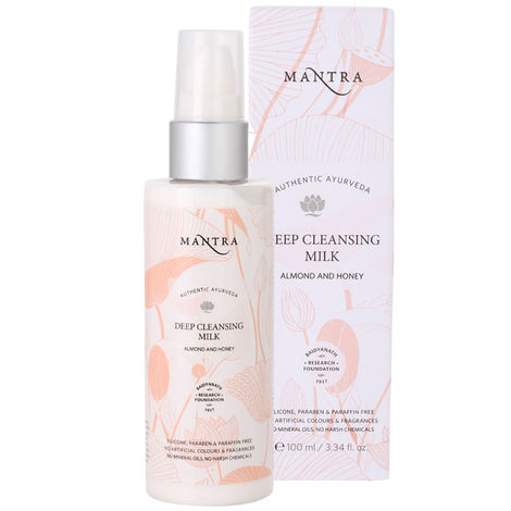 Buy Mantra Herbals Deep Cleansing Milk Almond And Honey (100 gm)-Purplle