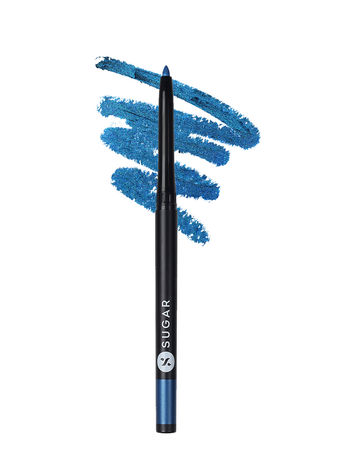Buy SUGAR Cosmetics - Kohl Of Honour - Intense Kajal - 06 Blue Moon (Blue Kajal) - Ultra Creamy Texture, Smudge Proof, Water Proof Kajal, Long Lasting Eye Pencil, Lasts Up to 12 hours-Purplle