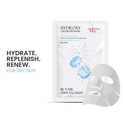 Buy O3+ Facialist Hyaluronic Hydroxy Cellulose Mask (30 gm)(Hyaluronic Hydroxy)-Purplle
