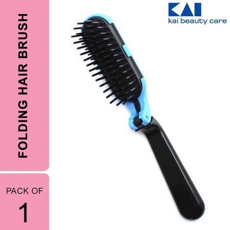 Buy Kai Folding Hair Brush 1 Pc-Purplle