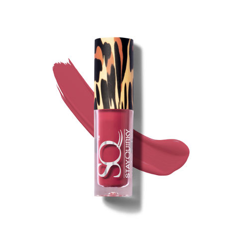 Buy Stay Quirky Mini Liquid Lipstick Pink - Non Objectifiable 8 | Highly Pigmented | Non-drying | Long Lasting | Easy Application | Water Resistant | Transferproof | Smudgeproof (1.6 ml)-Purplle