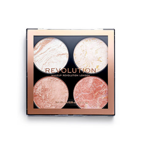 Buy Makeup Revolution Cheek Kit Take A Breather (8.8 g)-Purplle