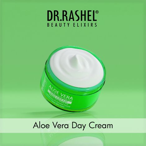 Buy Dr.Rashel Aloe Vera Day Cream Soothes and Lightens Dark Spots (50Gm)-Purplle