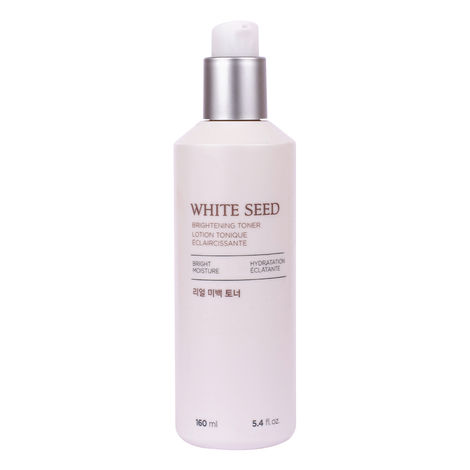 Buy The Face Shop White Seed Brightening Toner With Niacinamide & Vitamin B, Face Toner Dark Spots, Dullness & Acne Scars 160 ml-Purplle
