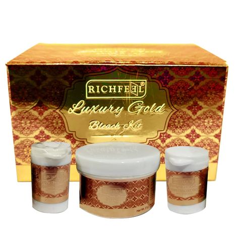 Buy Richfeel Luxury Gold Bleach Kit (28 gm)-Purplle