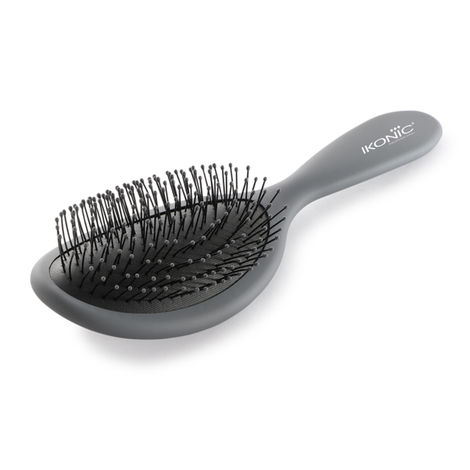 Buy IKONIC PROFESSIONAL No Knot Brush - Big Grey 1 Pc-Purplle