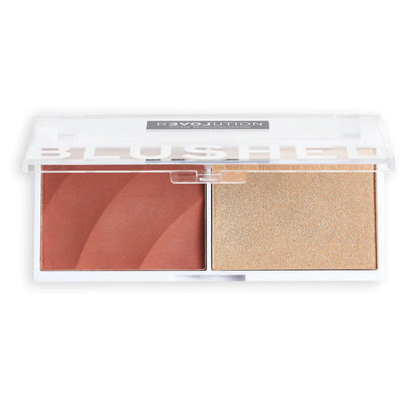 Buy Revolution Relove Colour Play Blushed Duo Kindness-Purplle