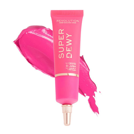 Buy Makeup Revolution Superdewy Liquid Blusher You Had Me at First Blush-Purplle