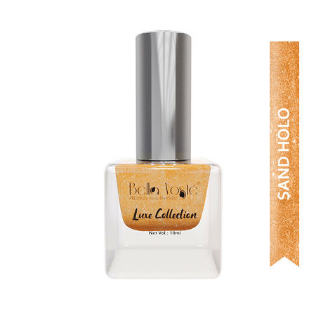 Buy Bella Voste Sand Holo Nail Paints Peach Gold - 407 10 ml Online at Best  Prices in India - JioMart.