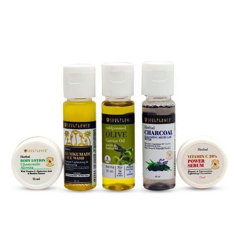 Buy Soulflower Complete Skin Care Special Pack of 5-Purplle