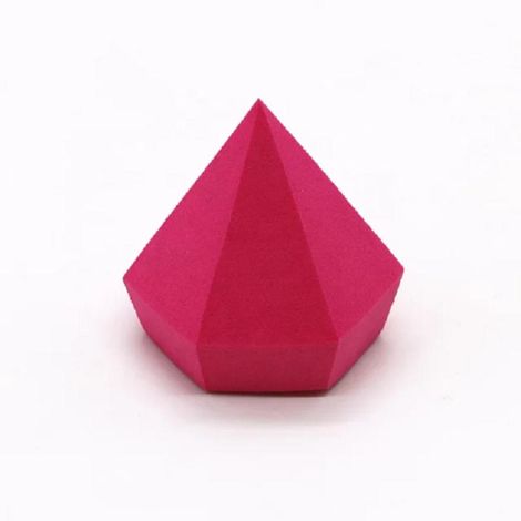 Buy AY Make Up Cosmetic Sponge Diamond Shape Sponge, Color May Vary 1 pc-Purplle