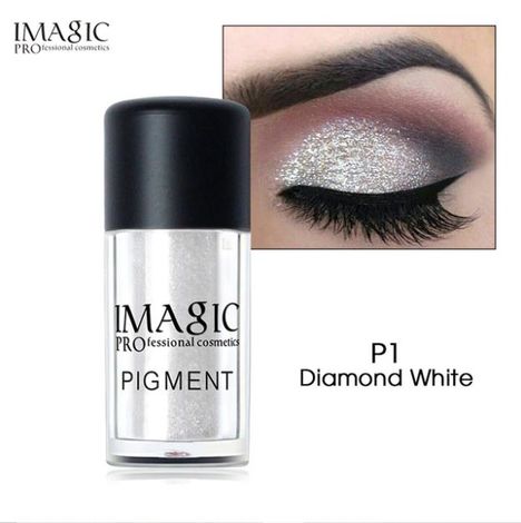 Pigmented white eyeshadow on sale