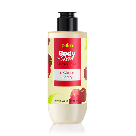 Buy Plum BodyLovin' Drivin’ Me Cherry Body Oil (200 ml)-Purplle