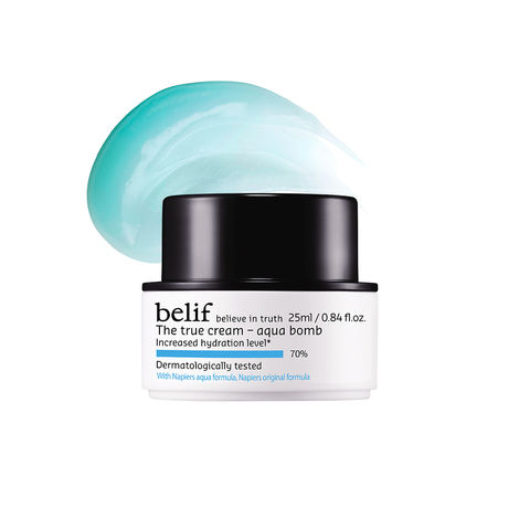 Buy Belif The True Cream Aqua Bomb, Hydrating Moisturizer for Face | Ultra-lightweight, gel-cream | Daily Use Hydarting Face Cream | For Normal, Combination, and Oily skin types| Clean Skincare Products for Face | Korean Skin Care Products | (25 ml)-Purplle