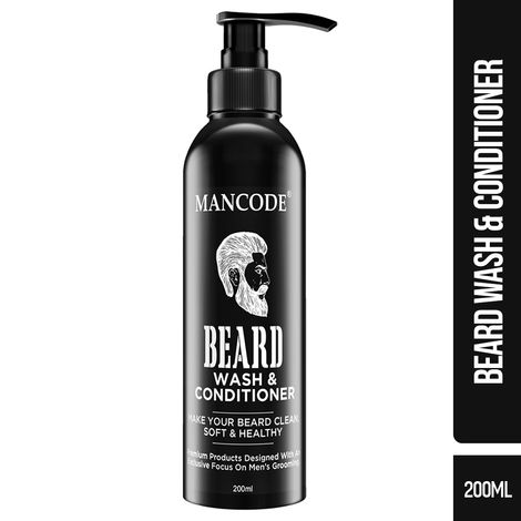 Buy Mancode Beard Wash & Conditioner, 200 ml-Purplle