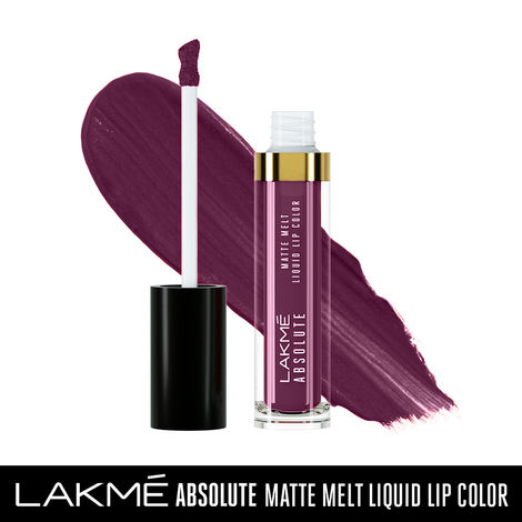 Buy Lakme Absolute Matte Melt Liquid Lip Color, Mulberry Feast, 6 ml-Purplle