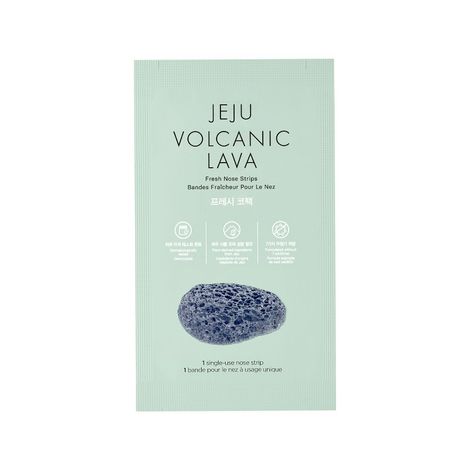 Buy The Face Shop Jeju Volcanic Lava Fresh Nose Strips, 7 g-Purplle