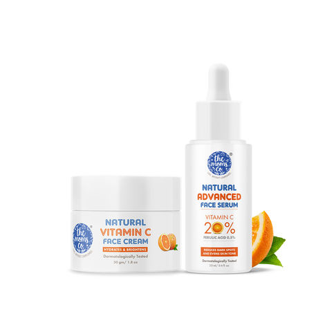 Buy The Moms Co. Natural Advanced Vitamin C Skin Brightening Duo (virtual combo) Combo of 2-Purplle