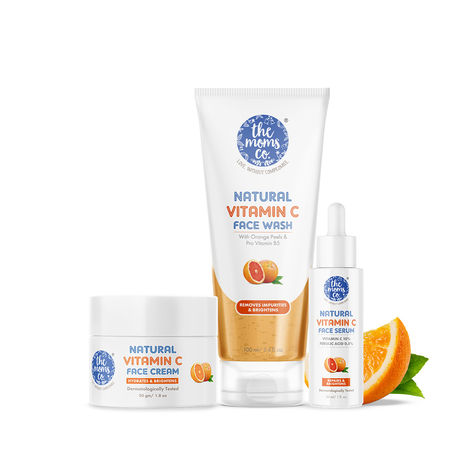 Buy The Moms Co. Natural Vitamin C Must Haves Combo of 3-Purplle