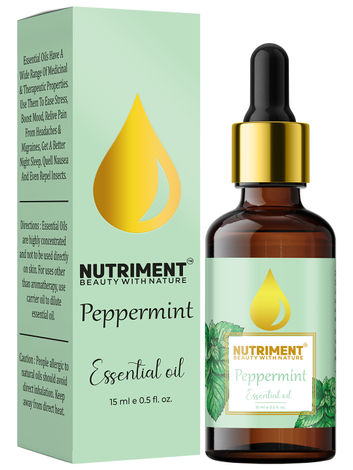Buy Nutriment Peppermint Essential Oil, 15ml-Purplle