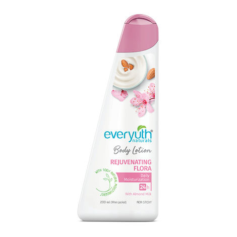 Buy Everyuth Naturals Body Lotion Rejuvenating Flora 200ml-Purplle