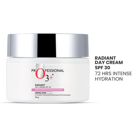 Buy O3+ Radiant&nbsp;Brightening & Radiant Day Cream SPF 30(50gm)-Purplle
