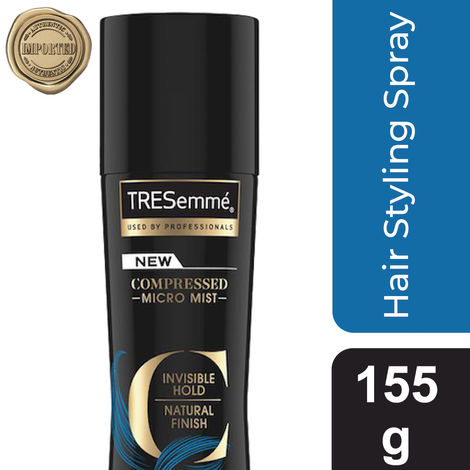 Buy Tresemme International Compressed Micro Mist Hair Hold Spray, Natural Finish Level 1, 155 gm-Purplle