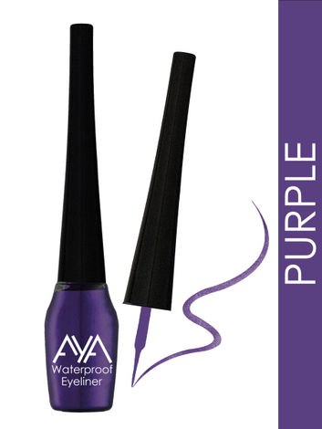Buy AYA Waterproof Eyeliner, Purple (5 ml)-Purplle