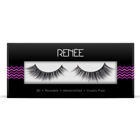 Buy RENEE False Eyelashes Me-Mia- The Fallback, Long Lasting, Lightweight, Easy to Use, Soft & Comfortable, 1 Pair-Purplle