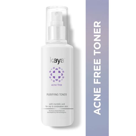 Buy Kaya Acne Free Purifying Toner with Mandelic Acid & Niacinamide | For combination oily skin | Alcohol free, 100 ml-Purplle