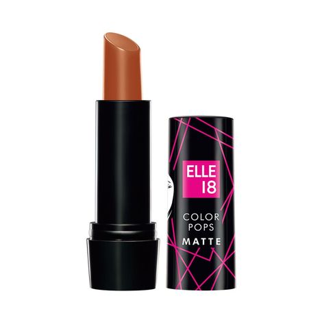 Buy Elle 18 Color Pop Matte Lip Color, B4, Almond Butter, 4.3 g-Purplle