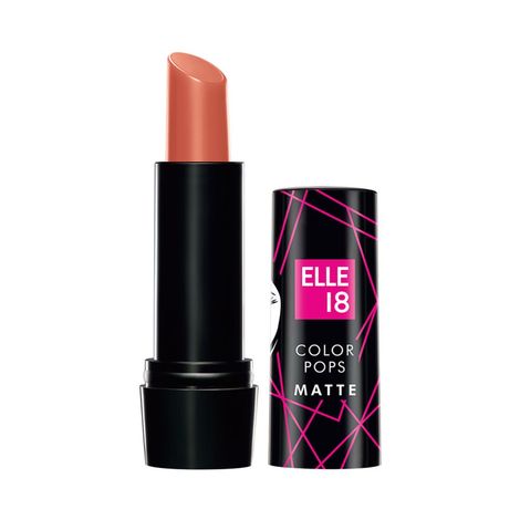 Buy Elle 18 Color Pop Matte Lip Color, B2, Brown Ginger, 4.3 g-Purplle