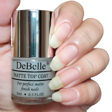 Buy DeBelle Matte Top Coat (8 ml)-Purplle