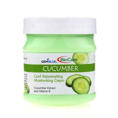 Buy Gemblue Biocare Cucumber Cool Rejuvating Moisturizing cream (500 ml)-Purplle