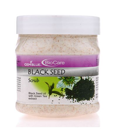 Buy Gemblue Biocare Black seed scrub (500 ml)-Purplle