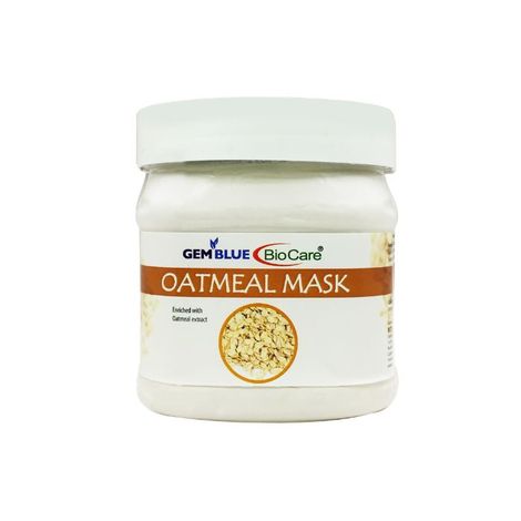Buy Gemblue Biocare Oatmeal Mask (500 ml)-Purplle