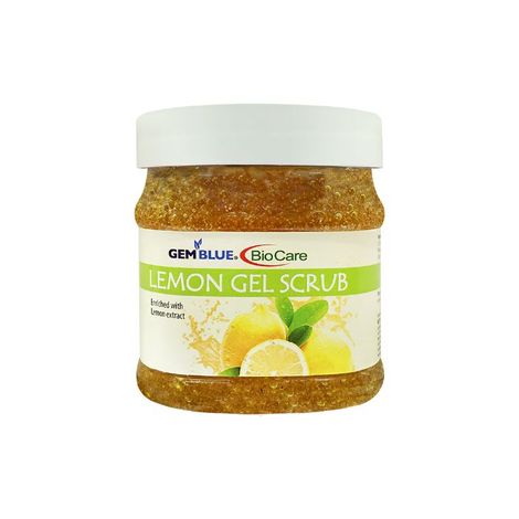 Buy Gemblue Biocare Lemon Gel Scrub (500 ml)-Purplle