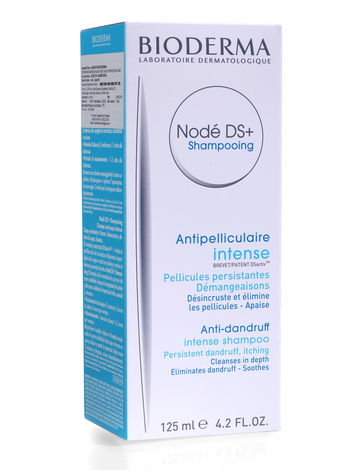 Buy Bioderma Node DS+ Shampooing Anti Dandruff Intense Shampoo Hair Scalp Care, 125ml-Purplle